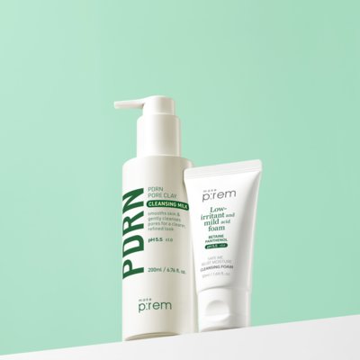 [메이크프렘]PDRN 클렌징 밀크&폼