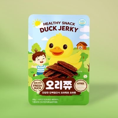 [우잇]귀한 무항생제 오리육포 오리쮸