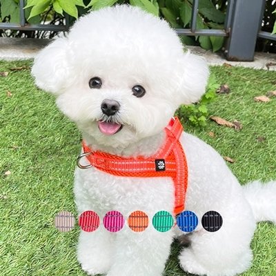 [멍템] 강아지 앞섬방지 하네스