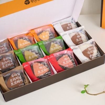 [전주풍년제과] 우리밀미니초코파이세트