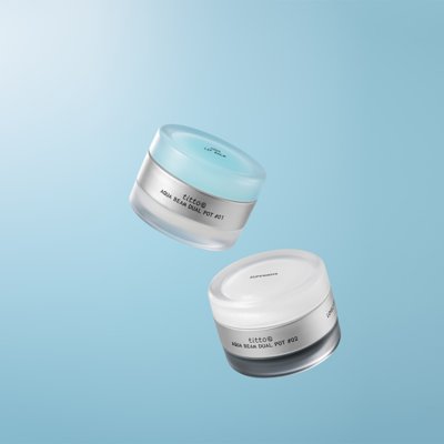 [티토] 아쿠아 빔 듀얼팟 2종+키링