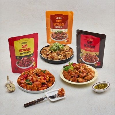 [한끼통살] 실온 닭가슴살 3종