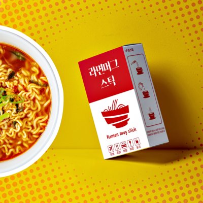 [웨일에프앤비] 라면머그스틱