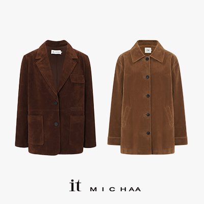 [잇미샤] 25 FALL 스웨이드자켓