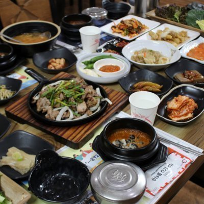 [천안] 강촌마을왕우렁쌈밥