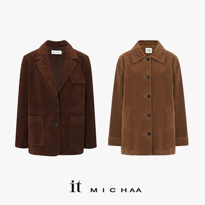 [잇미샤] 25 FALL 스웨이드자켓