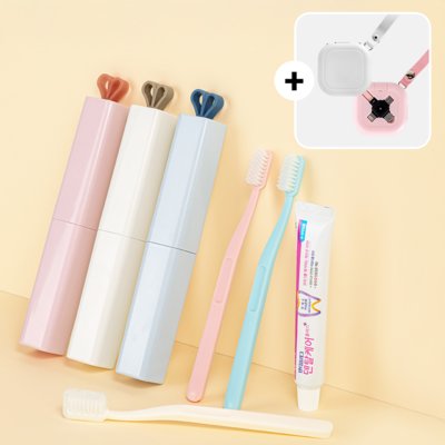 [소유]치약칫솔세트3종+멀티케이블2종