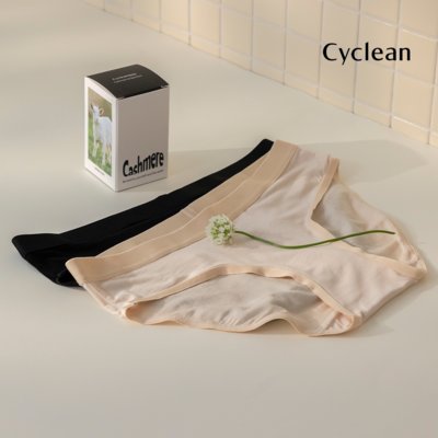 [싸이클린]섬유의 보석 캐시미어 팬티