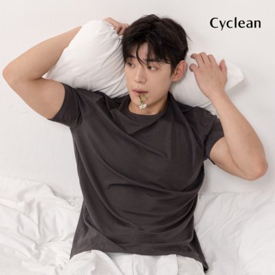 [싸이클린]남성bamboo반팔티셔츠