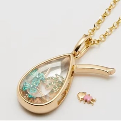 티어드랍 로켓 목걸이