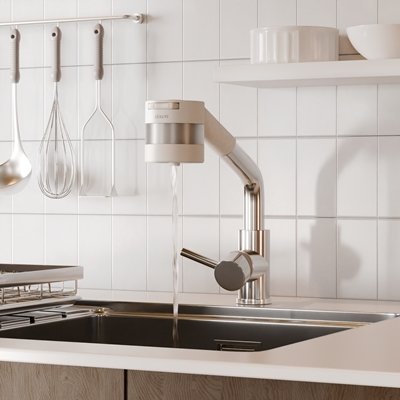 4중 필터 오버싱크 정수기