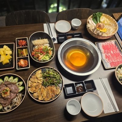 효원주가 신메뉴샤브정찬_런치