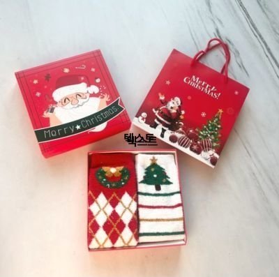 크리스마스 수면양말세트