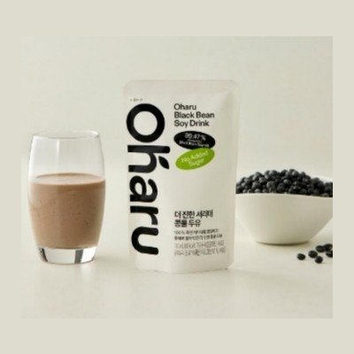 더 진한 서리태 콩물 두유