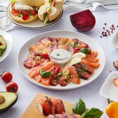 씨웰 숙성연어 현대백화점팝업