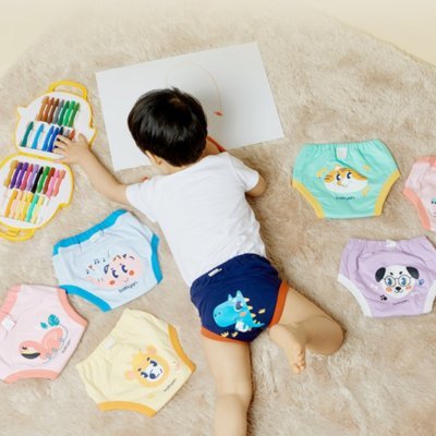 무형광 배변훈련팬티