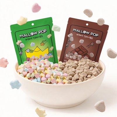 [멜로팝] 건조 마시멜로 시리얼 2종
