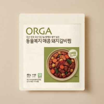 [올가] 동물복지 간편 갈비찜