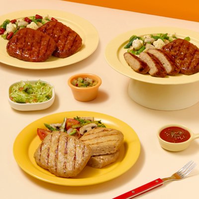 닭가슴살 스테이크(3종)