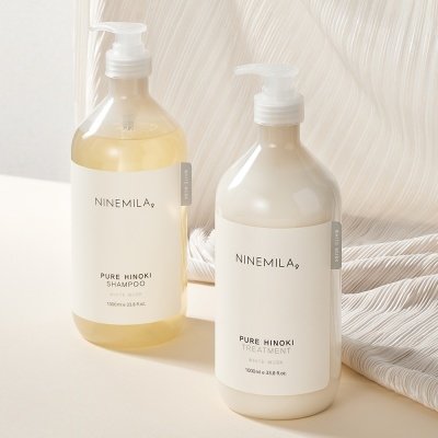 [나인밀라] 퓨어 히노끼 헤어 2종