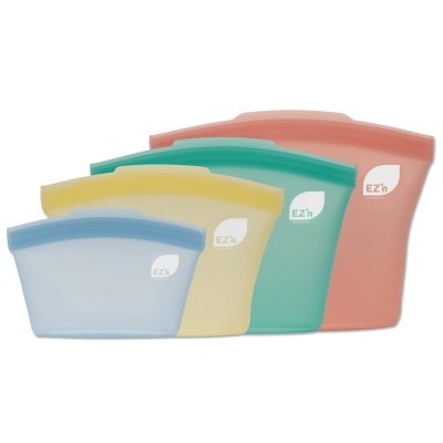 [EZn]이지엔 실리콘지퍼백4종혼합팩