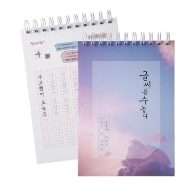 [부루펜랩]글씨를 수놓다 글씨교정교본