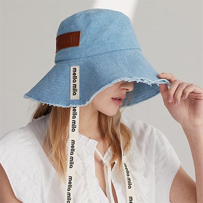 [멜라밀라] 피그먼트 제인 버킷햇