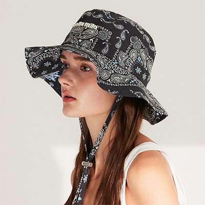 [멜라밀라] 넬리아 사파리 버킷햇