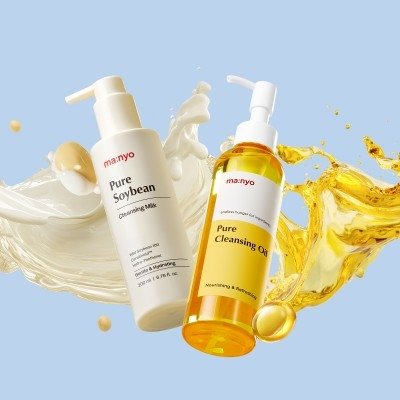 퓨어클렌징오일&밀크 2종