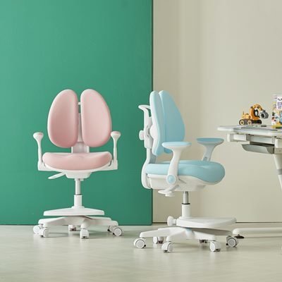 맞춤형 발받침 어린이의자