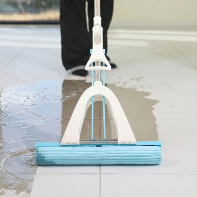 PVA밀대걸레+무타공봉홀더