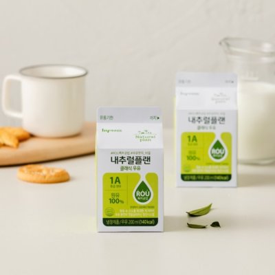 내추럴플랜 클래식우유 2종