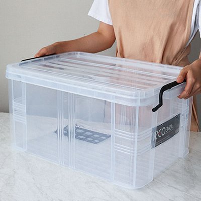 [레오박스34L] 수납정리함 리빙박스