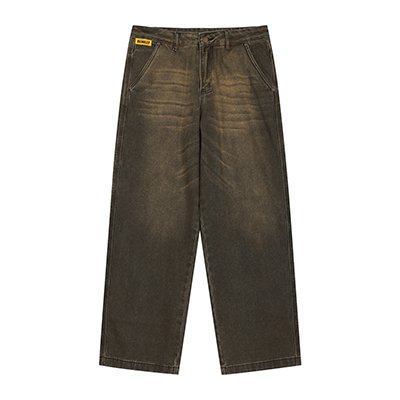 [디월트 헤리티지]터프데님 와이드팬츠
