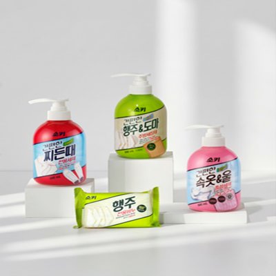 [무궁화] 소키간편한세제3종+행주비누