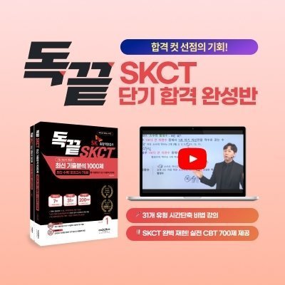 [독끝]SKCT최신기출분석1000제