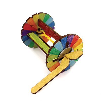 [한진과학] k2 고무동력 수레