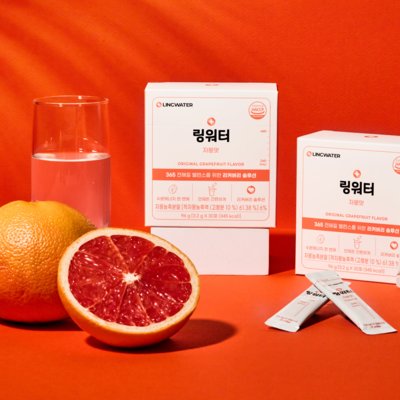 [링워터]땀 흘린 뒤 한 컵,자몽맛