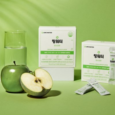 [링워터]땀 흘린 뒤 한 컵,청사과맛