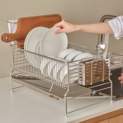 [JBJ]올인원 1단 식기건조대