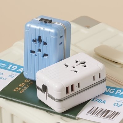 [폴리폴 캐리어댑] 여행용 멀티어댑터