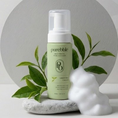 [퓨어블]마일드필링 그린티캘러스클렌저