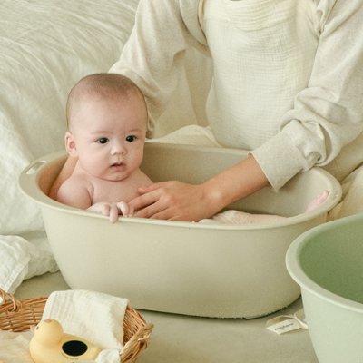 신생아 헹굼 욕조