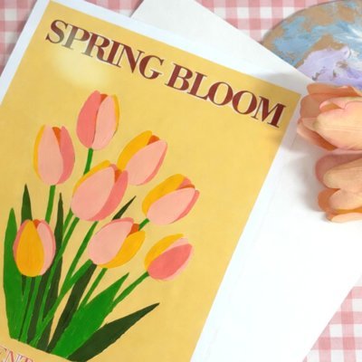 [스무드킷] 봄 포스터페인팅diy키트