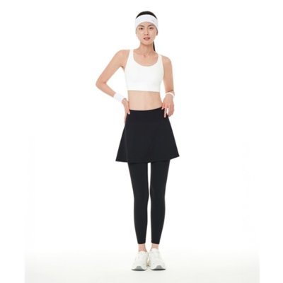 [안다르]8.2부 플레어 치마 레깅스