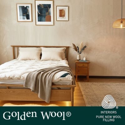 양모 플러피 토퍼