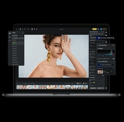 인물 사진 보정 프로그램