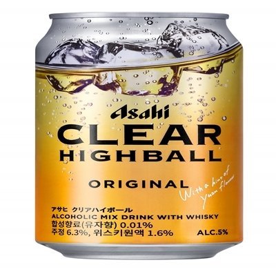 아사히 클리어 하이볼 신상품