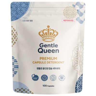 [젠틀퀸]무색소 알러지케어 캡슐세제