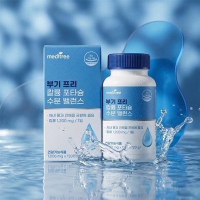 [메디트리]부기프리 칼륨 포타슘 수분